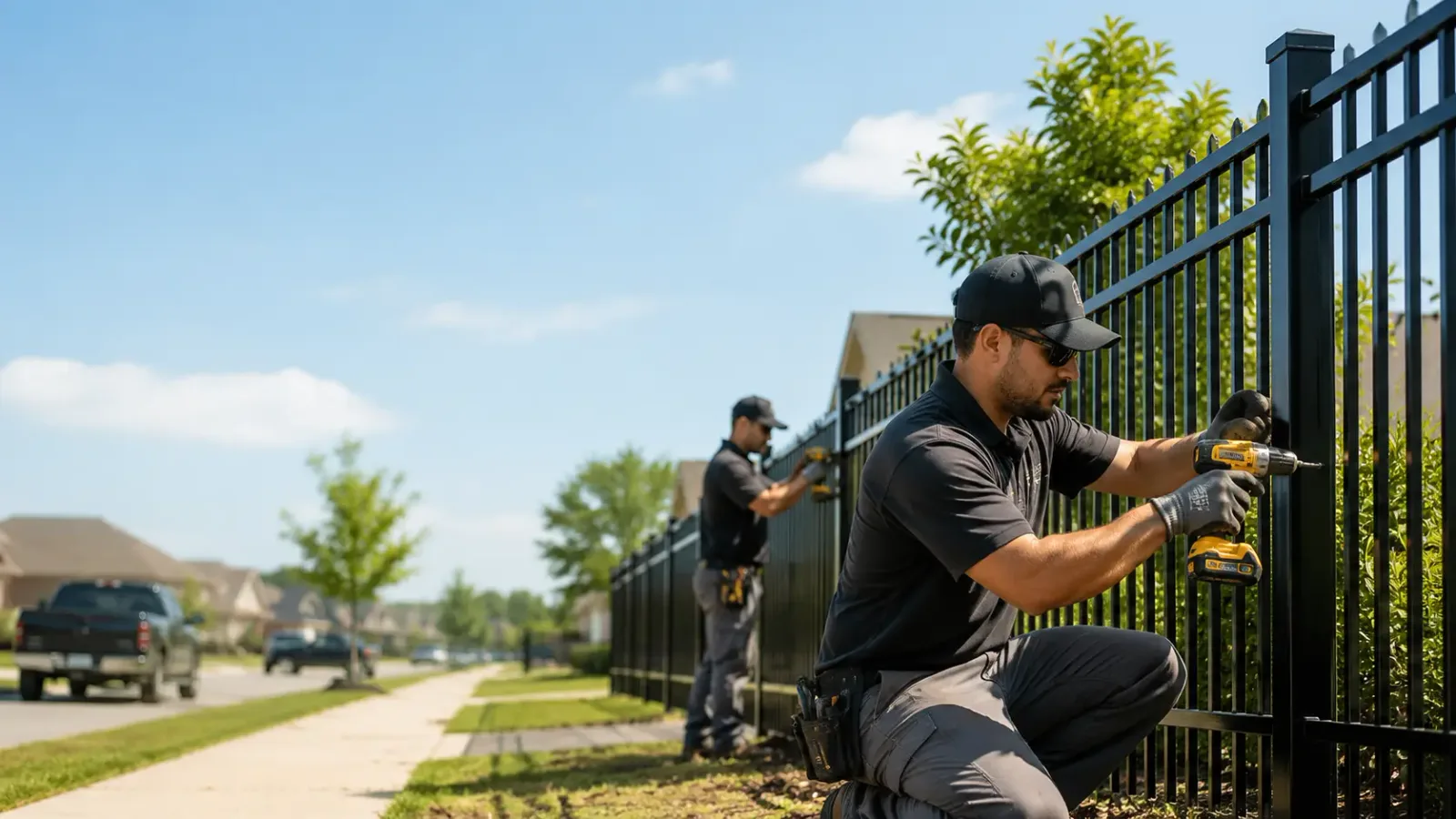 Metal Fence Installation in Brookfield, MO